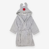 Bathrobe grey with red nose and ears