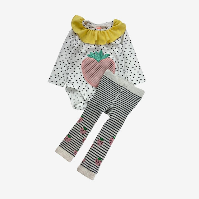 Wauw Capow Strawberry Bodysuit and Leggings