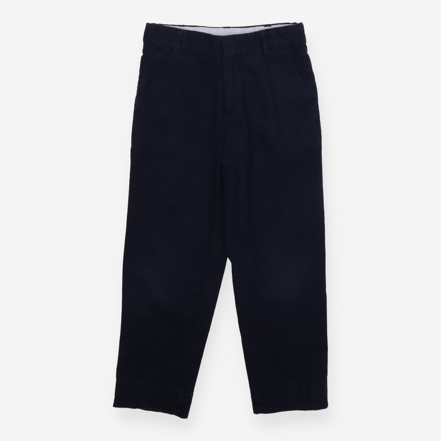 Navy formal trousers abstract lining