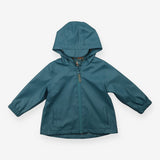 Raincoat Teal with Jungle Lining