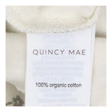 Quincy Mae Dress with Bloomers White Grey Floral 