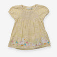 Yellow Gingham Tunic with Ducks
