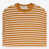 Striped Oversized Long Sleeve T-Shirt Dress
