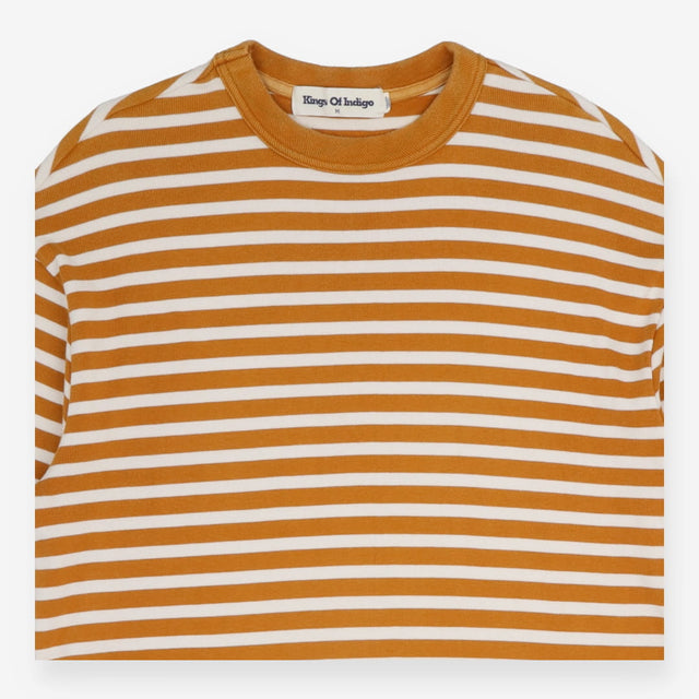 Striped Oversized Long Sleeve T-Shirt Dress