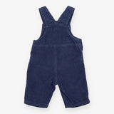 Dungarees Cord Blue with House Applique