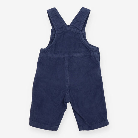 Dungarees Cord Blue with House Applique