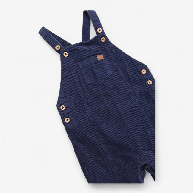 Dungarees corded navy blue