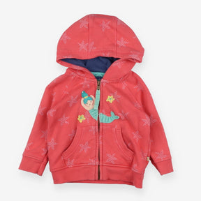 Pink Mermaid & Stars Hoodie