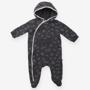 Onesie grey hood zip gruffalo