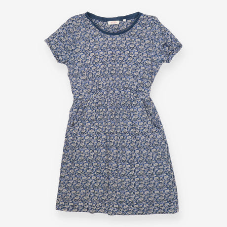 FatFace Blue Floral Jersey Dress