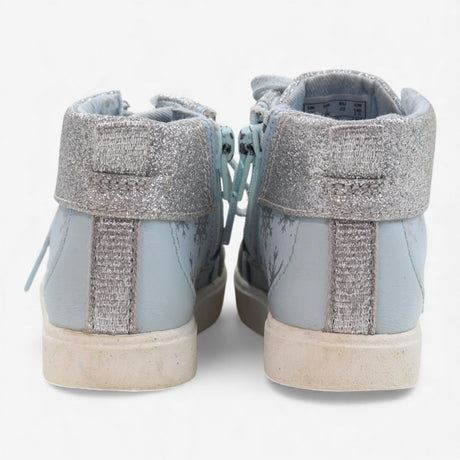 Boots Frozen blue silver