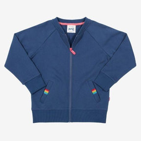 Rainbow stripe zippy