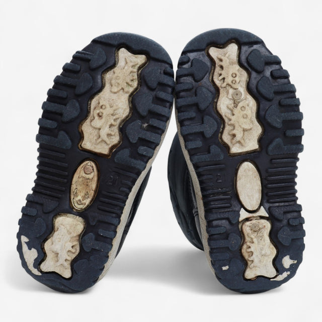 Navy Snow Boots