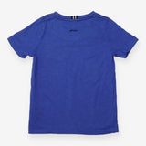 Plain blue t-shirt with pocket