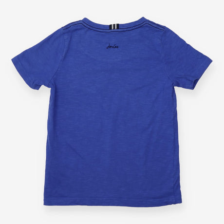 Plain blue t-shirt with pocket