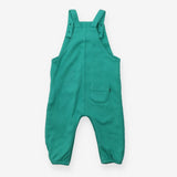 Dungarees Green Snail Applique