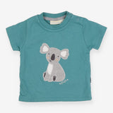 Teal koala t-shirt