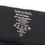 Black Joggers Side Drawstring Cuffable Legs