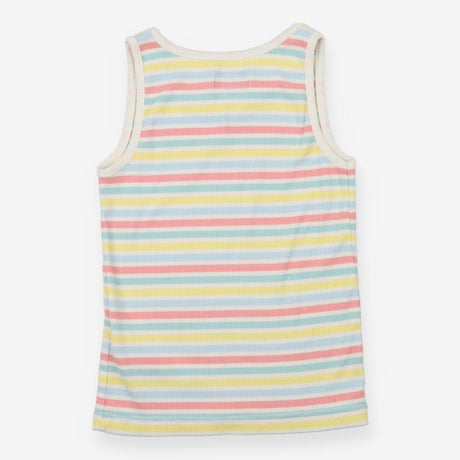 Striped Ribbed Vest