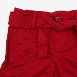 Shorts pink pockets turn ups