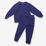 Purple Sweater and Joggers Outfit 