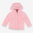 Pink Teddy Bear Fleece Coat
