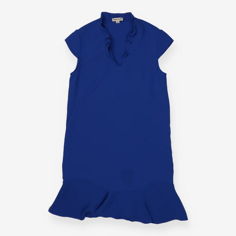 Blue Frederica Crepe Dress