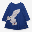 Dress blue jersey LS Harry Potter Hedwig