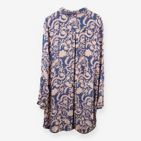 White Stuff Floral Button Through Shirt dress, Pin