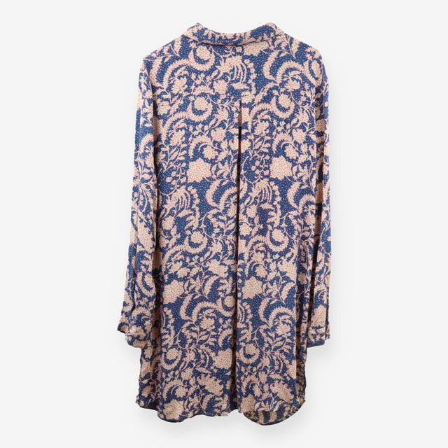 White Stuff Floral Button Through Shirt dress, Pin