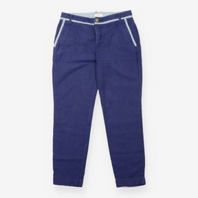 Navy Cotton Tapered Chino TrouserS