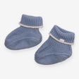 Bootie Slippers Knit Blue