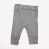Outfit grey and white knitted mouse