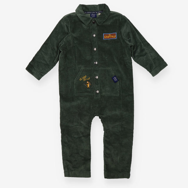 The Gruffalo Green Cord Boiler Suit
