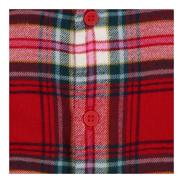 Tartan Red & Green Romper 