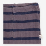 Leggings Ribbed Grey and Navy Stripe