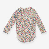 Cream Floral Bodysuits