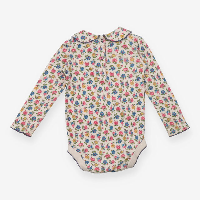 Cream Floral Bodysuits