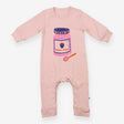 Sleepsuit long sleeve pink home made jam 
