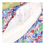 Floral Cotton Long Sleeve Shirt Dress