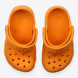 Orange Crocs