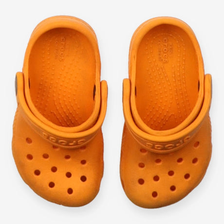 Orange Crocs
