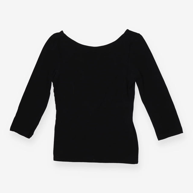 Jigsaw Black Long Sleeve Tee