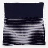 Maternity Skirt Navy White Stripe Over Bump