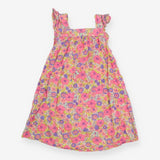 Pink floral dress