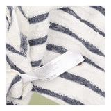 Sweatshirt Jumper Cream Grey Horizontal Stripe Cot
