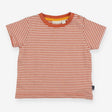 Tee SS Burnt orange stripes
