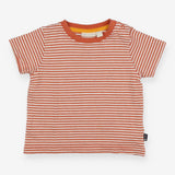 Tee SS Burnt orange stripes