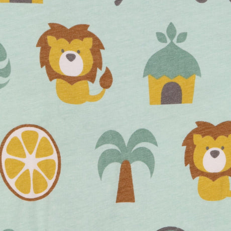 Sleepsuit green lion & friends