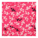 Pink Leaf Print Maternity Tunic with Waist Ties